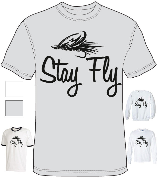 Stay Fly - Fishing Shirt - DTG-1013 – Hero Ground Zero